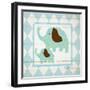 Elephants-Sylvia Murray-Framed Art Print