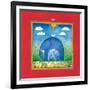 Elephants-Linda Edwards-Framed Art Print