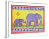 Elephants-Cathy Baxter-Framed Premium Giclee Print