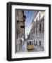 Elevador Da Bica, Bairro Alto District, Lisbon, Portugal-Michele Falzone-Framed Photographic Print