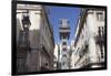 Elevador de Santa Justa, Santa Justa Elevator, Baixa, Lisbon, Portugal, Europe-Markus Lange-Framed Photographic Print