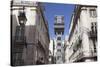 Elevador de Santa Justa, Santa Justa Elevator, Baixa, Lisbon, Portugal, Europe-Markus Lange-Stretched Canvas