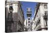 Elevador de Santa Justa, Santa Justa Elevator, Baixa, Lisbon, Portugal, Europe-Markus Lange-Stretched Canvas