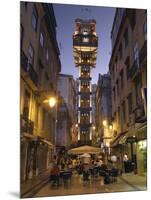 Elevador Do Carmo, Baixa, Lisbon, Portugal-Demetrio Carrasco-Mounted Photographic Print