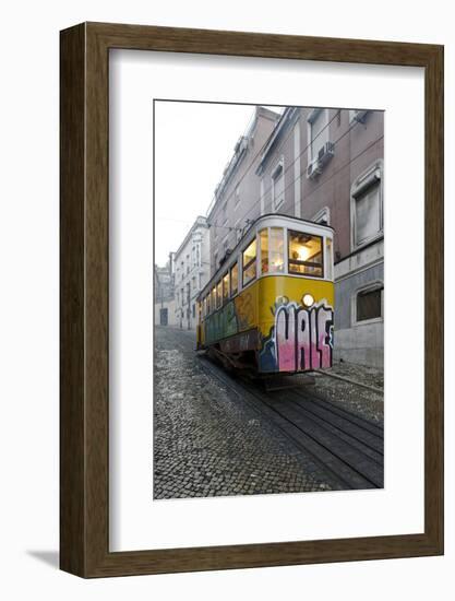 Elevador Do Lavra, Lisbon, Portugal-Axel Schmies-Framed Photographic Print