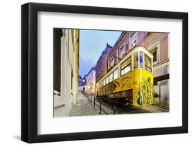 Elevador Do Lavra, Lisbon, Portugal-Axel Schmies-Framed Photographic Print