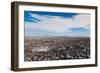 Elevated city view from Flagstaff Mountain, Boulder, Colorado, USA-null-Framed Photographic Print