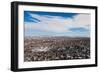 Elevated city view from Flagstaff Mountain, Boulder, Colorado, USA-null-Framed Photographic Print