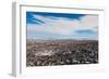 Elevated city view from Flagstaff Mountain, Boulder, Colorado, USA-null-Framed Photographic Print