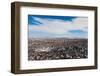 Elevated city view from Flagstaff Mountain, Boulder, Colorado, USA-null-Framed Photographic Print