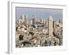 Elevated City View Towards the Commercial and Business Centre, Tel Aviv, Israel, Middle East-Gavin Hellier-Framed Photographic Print