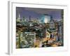 Elevated City View Towards the Commercial and Business Centre, Tel Aviv, Israel, Middle East-Gavin Hellier-Framed Photographic Print