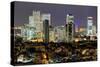 Elevated City View Towards the Commercial and Business Centre, Tel Aviv, Israel, Middle East-Gavin Hellier-Stretched Canvas