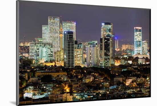 Elevated City View Towards the Commercial and Business Centre, Tel Aviv, Israel, Middle East-Gavin Hellier-Mounted Photographic Print