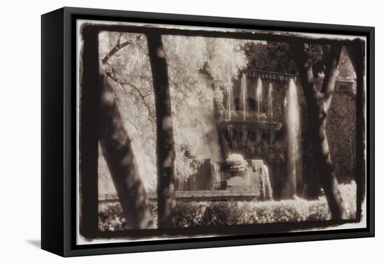 Elevated Fountains-Theo Westenberger-Framed Stretched Canvas