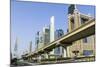 Elevated Metro Track on Sheikh Zayed Road, Dubai, United Arab Emirates, Middle East-Amanda Hall-Mounted Photographic Print