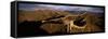 Elevated Panoramic View of the Jinshanling Section, Near Beijing, China-Gavin Hellier-Framed Stretched Canvas
