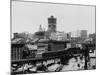 Elevated Railroad in New York City-null-Mounted Photographic Print