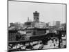 Elevated Railroad in New York City-null-Mounted Photographic Print