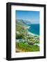 Elevated scenic views on the way to Cape Point, Cape of Good Hope, outside of Cape Town, South A...-null-Framed Photographic Print