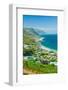 Elevated scenic views on the way to Cape Point, Cape of Good Hope, outside of Cape Town, South A...-null-Framed Photographic Print