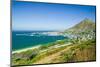 Elevated scenic views on the way to Cape Point, Cape of Good Hope, outside of Cape Town, South A...-null-Mounted Photographic Print