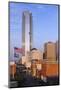 Elevated Skyline from Bricktown, Oklahoma City, Oklahoma, USA-Walter Bibikow-Mounted Photographic Print