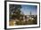 Elevated Skyline with Old Courthouse, Sioux Falls, South Dakota, USA-Walter Bibikow-Framed Photographic Print