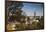 Elevated Skyline with Old Courthouse, Sioux Falls, South Dakota, USA-Walter Bibikow-Framed Premium Photographic Print