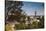 Elevated Skyline with Old Courthouse, Sioux Falls, South Dakota, USA-Walter Bibikow-Stretched Canvas