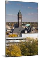 Elevated Skyline with Old Courthouse, Sioux Falls, South Dakota, USA-Walter Bibikow-Mounted Photographic Print