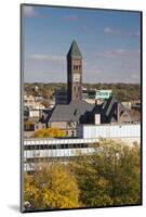 Elevated Skyline with Old Courthouse, Sioux Falls, South Dakota, USA-Walter Bibikow-Mounted Photographic Print