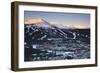 Elevated Town View from Mount Baldy, Breckenridge, Colorado, USA-Walter Bibikow-Framed Photographic Print