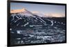 Elevated Town View from Mount Baldy, Breckenridge, Colorado, USA-Walter Bibikow-Framed Photographic Print