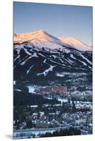 Elevated Town View from Mount Baldy, Breckenridge, Colorado, USA-Walter Bibikow-Mounted Premium Photographic Print