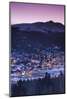 Elevated Town View from Mount Baldy, Breckenridge, Colorado, USA-Walter Bibikow-Mounted Photographic Print