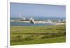 Elevated Town View, Goury, Normandy, France-Walter Bibikow-Framed Photographic Print