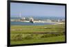 Elevated Town View, Goury, Normandy, France-Walter Bibikow-Framed Photographic Print