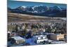 Elevated Town View, Morning, Crested Butte, Colorado, USA-Walter Bibikow-Mounted Photographic Print