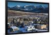 Elevated Town View, Morning, Crested Butte, Colorado, USA-Walter Bibikow-Framed Photographic Print