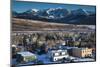 Elevated Town View, Morning, Crested Butte, Colorado, USA-Walter Bibikow-Mounted Photographic Print