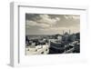 Elevated town view with mosque, Madaba, Kings Highway, Jordan-null-Framed Photographic Print