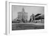 Elevated Train Station in New York-Charles Pollock-Framed Photographic Print