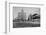 Elevated Train Station in New York-Charles Pollock-Framed Photographic Print