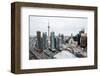 Elevated View Downtown Toronto-null-Framed Art Print