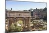 Elevated View from Behind the Capitol of the Arch of Septimius Severus in the Forum, Rome, Lazio-Eleanor Scriven-Mounted Photographic Print