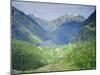 Elevated View from Flydalsjuvet of the Geiranger Fjord, Western Fjords, Norway, Scandinavia, Europe-Gavin Hellier-Mounted Photographic Print
