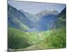 Elevated View from Flydalsjuvet of the Geiranger Fjord, Western Fjords, Norway, Scandinavia, Europe-Gavin Hellier-Mounted Photographic Print