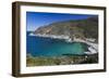 Elevated View, Marine De Giottani, Le Cap Corse, Corsica, France-Walter Bibikow-Framed Photographic Print
