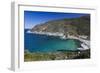 Elevated View, Marine De Giottani, Le Cap Corse, Corsica, France-Walter Bibikow-Framed Photographic Print